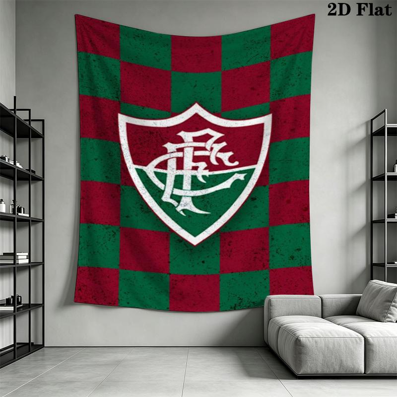 Fluminense Wall Tapestry Aesthetic Wall Hanging Printed Fabric Blanket Decorative Tapestries for Bedroom Living Room Home Decor