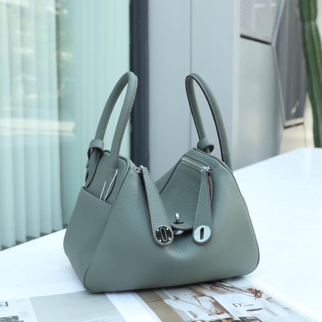 2025 Vielseitige Sommer-Arzttasche aus Lindy-Rindsleder: Damen-Schulterhandtasche aus echtem Leder