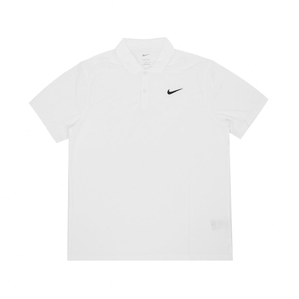 New Nike Dri Fit Polo Shirt Unisex White CU9793-100