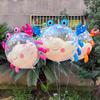 Cartoon Double Bubble Balloon Cute Cartoon Crab Self-Sealing Ball Middle Ball Children'S Ground Marketing Night Market Stall Balloon