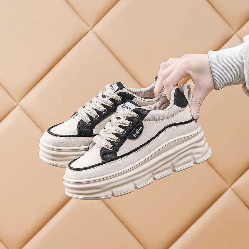 Fashion Flat-heeled Hi Cut Home Products Walking White Women's Sneakers Flats Shoes Womens Sport Tenya Raning Low Prices Badkets