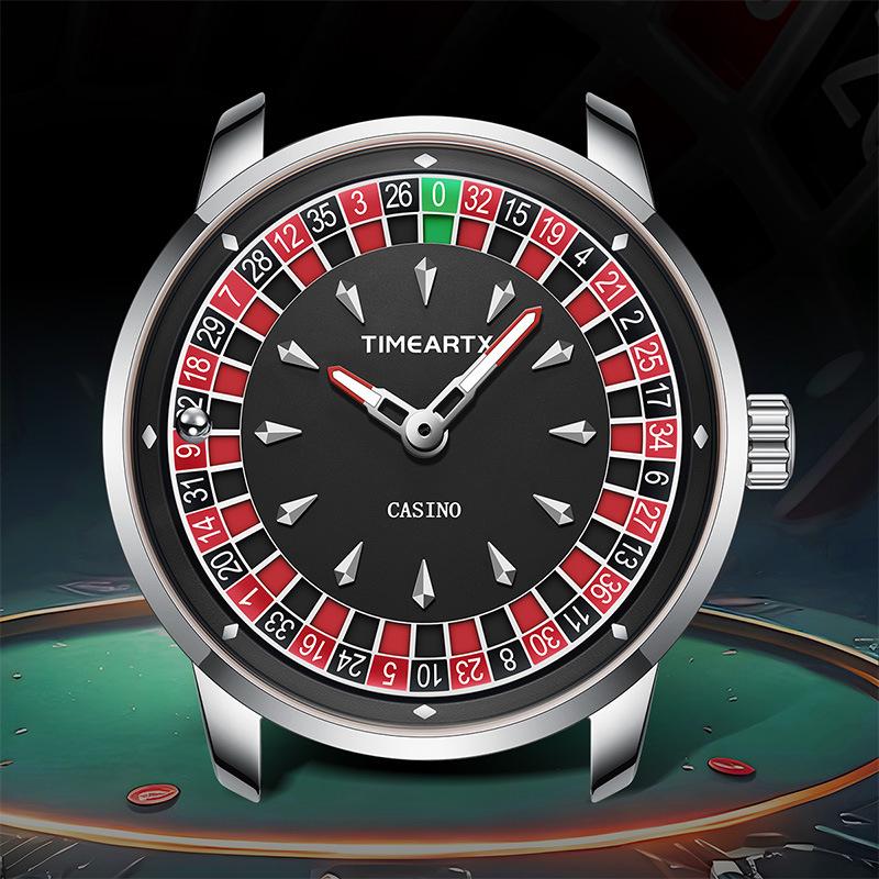 Men's Luminous Waterproof Leather Strap Quartz Watch - Stylish & Trendy