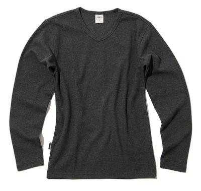 Long T Daily Rib TEE DAILY RIB TEE 6153480 [Avirex] V-Neck (Antibacterial) (Odor Resistant) V-NECK Men's