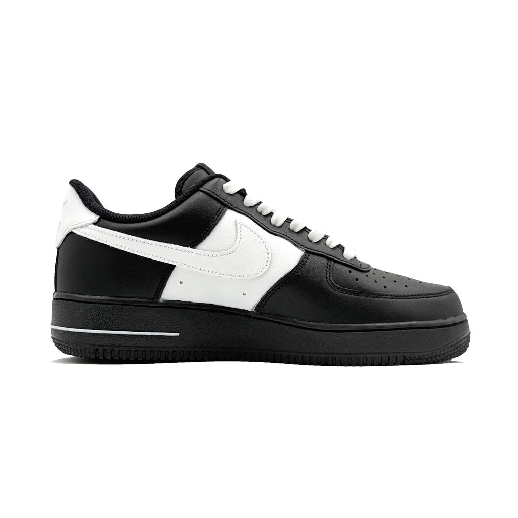 Nike Air Force 1 Slip Resistant Abrasion Resistant Low Top Skateboard Shoes Unisex Black White CW2288-001(Team856-1.0)
