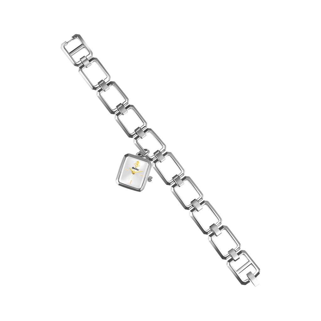 Square Women'S Watch Skeleton Strap Light Luxury Design Pendant Women'S Watch Pendant Bracelet Watch