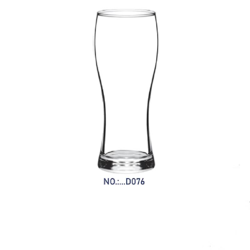 OLOEY Transparent Glass Beer Mug