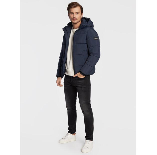 Winter Jacket Calvin Klein K10K110336, Dark Blue, Regular Fit