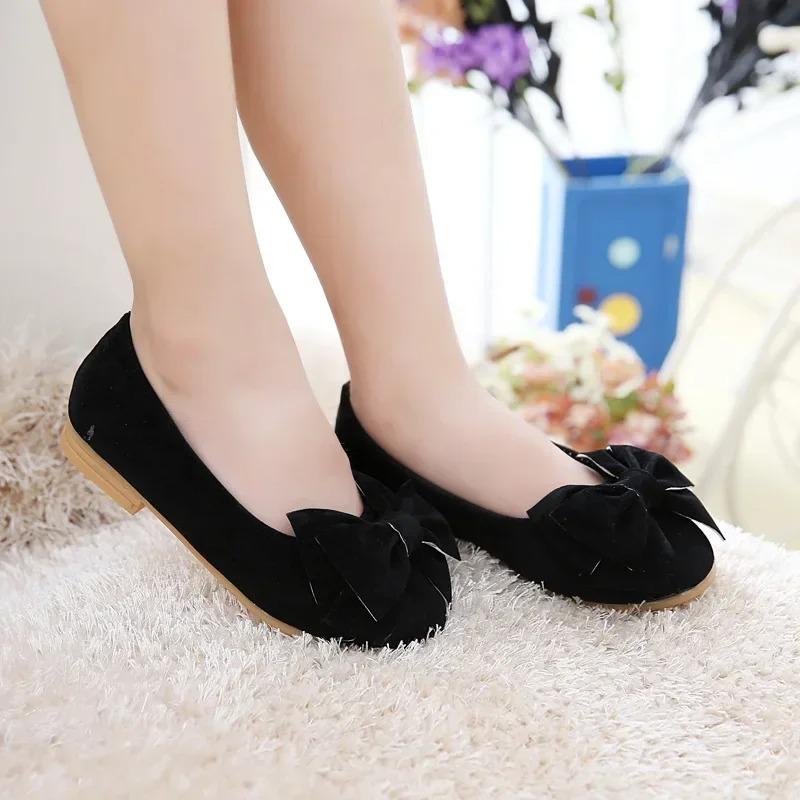 Modische Mädchenschuhe Große Schleife Bonbonfarbe Kinder Sandalen Zum Hineinschlüpfen Kinder Freizeitschuhe Weich