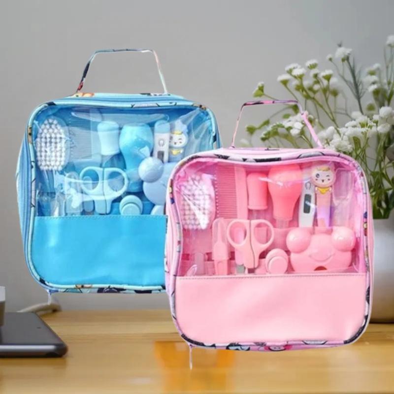 13pcs Comb Grooming Baby Care Kit Baby Portable Tool Grooming Nail Care Set