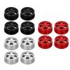 4Pcs RC Car Wheel Rim Aluminum Alloy Sturdy Structure Stylish Look Wheels Hub Rim for MN82 RC Car