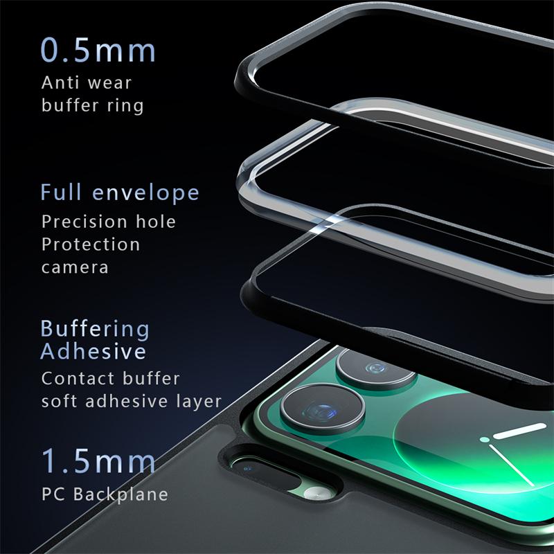 Translucent Matte Phone Case For Xiaomi 17 Pro Max Anti-knock Matte Back Cover Xiaomi 17 Pro Max Case For Xiaomi 17 Pro Max Case