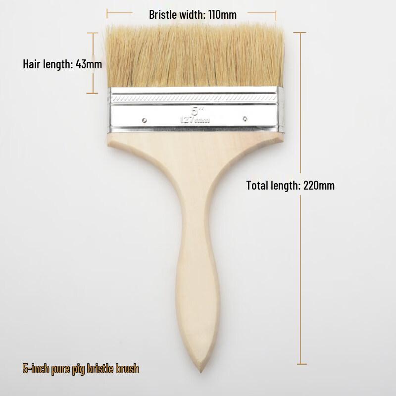 Bangwo Pure Pig Bristle Paint Brush