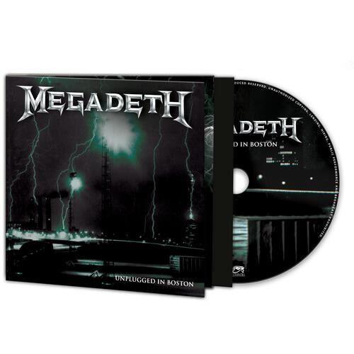 Cd - cleopatra - megadeth - unplugged in boston - digipack - edition limitée - 2021