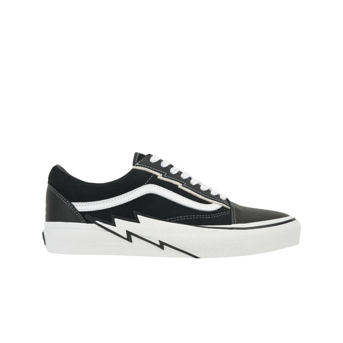 Vans Vault Old Skool Bolt LX Mastermind World Men Sneakers Black White VN0007PRBLK1 36.5