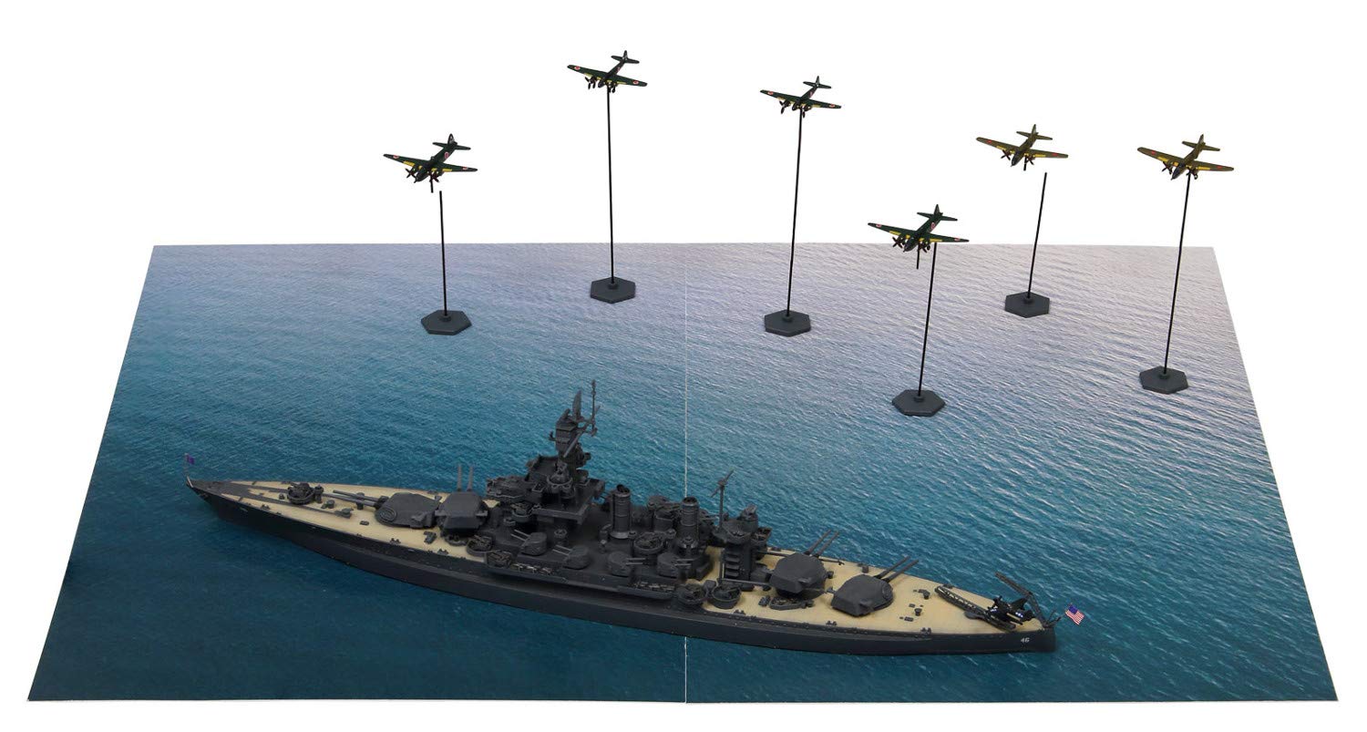 

SPS Series Saipan Landing Support Operation Maryland VS Japanese Navy Land Attack Bomber Unit Diorama Paper Base x 185 2 Plastic Model Kit SPS06