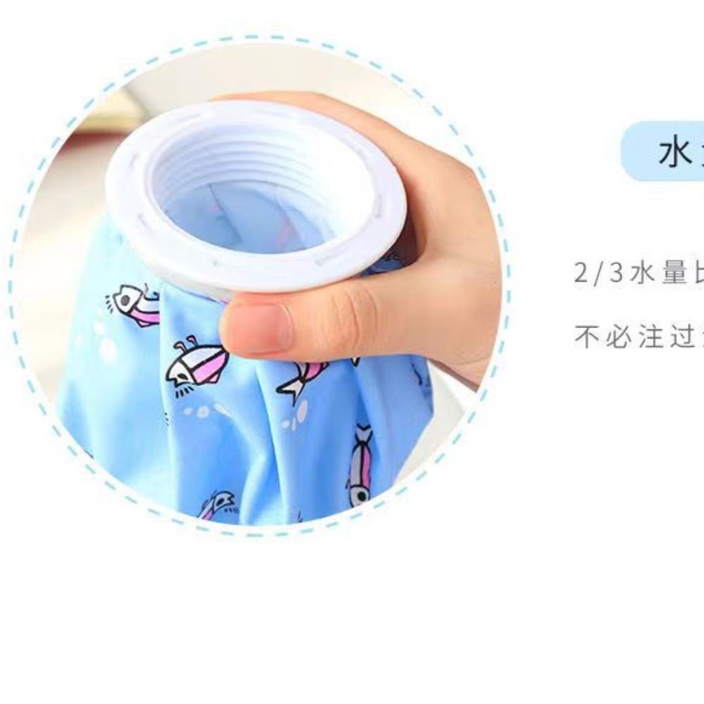 Cartoon Water Filling Cloth Ice Pack Reusable Cute Cold and Hot Therapy Packs Physiotherapy Exercise Physical Cooling Ice Pack