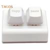 Mini Keypad Ergonomic Design Programmable Hot-Swappable Switches Keyboard USB Corded Color Mechanical 2 Key Keypad