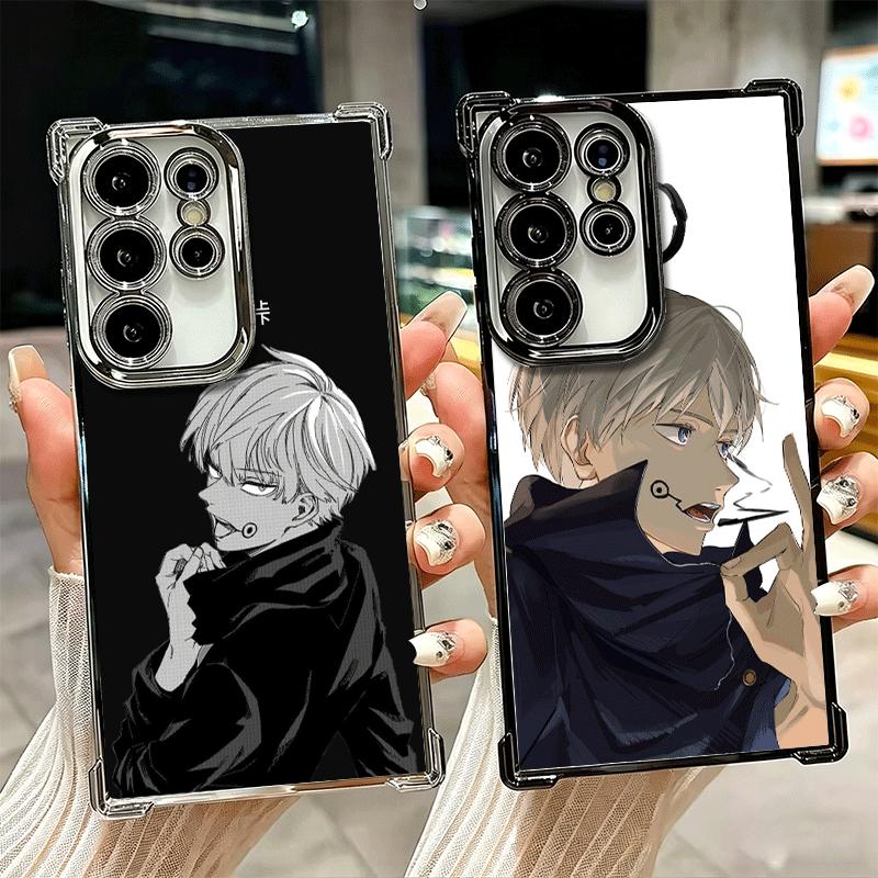 Anime Inumaki Toge JUJUSU Beschichtetes Handyhülle Für Samsung Galaxy S24 S25 FE S26 Edge S23 Ultra S22 S21 Plus S20 Sturzfest Airbag