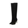 Fashion 2025 New Fashion Fall/Winter Super High Heel Stiletto Lace Up Super Long Scrub Ladies Over the Knee Boots