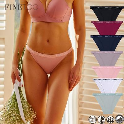 Slips Einfarbige Dessous Für Frauen Bequeme Höschen S-XL