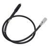 42-Inch / 107cm Length Flexible Shaft Rotary Tool Attachment M19x2mm Rubber Flex Shaft Adapter for Dremel