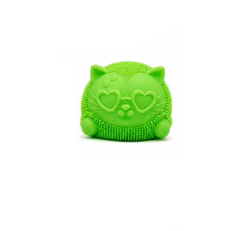 Needoh's explosive kitten pinch fun, desktop decorative stress relief toy, suitable for people who are stressed