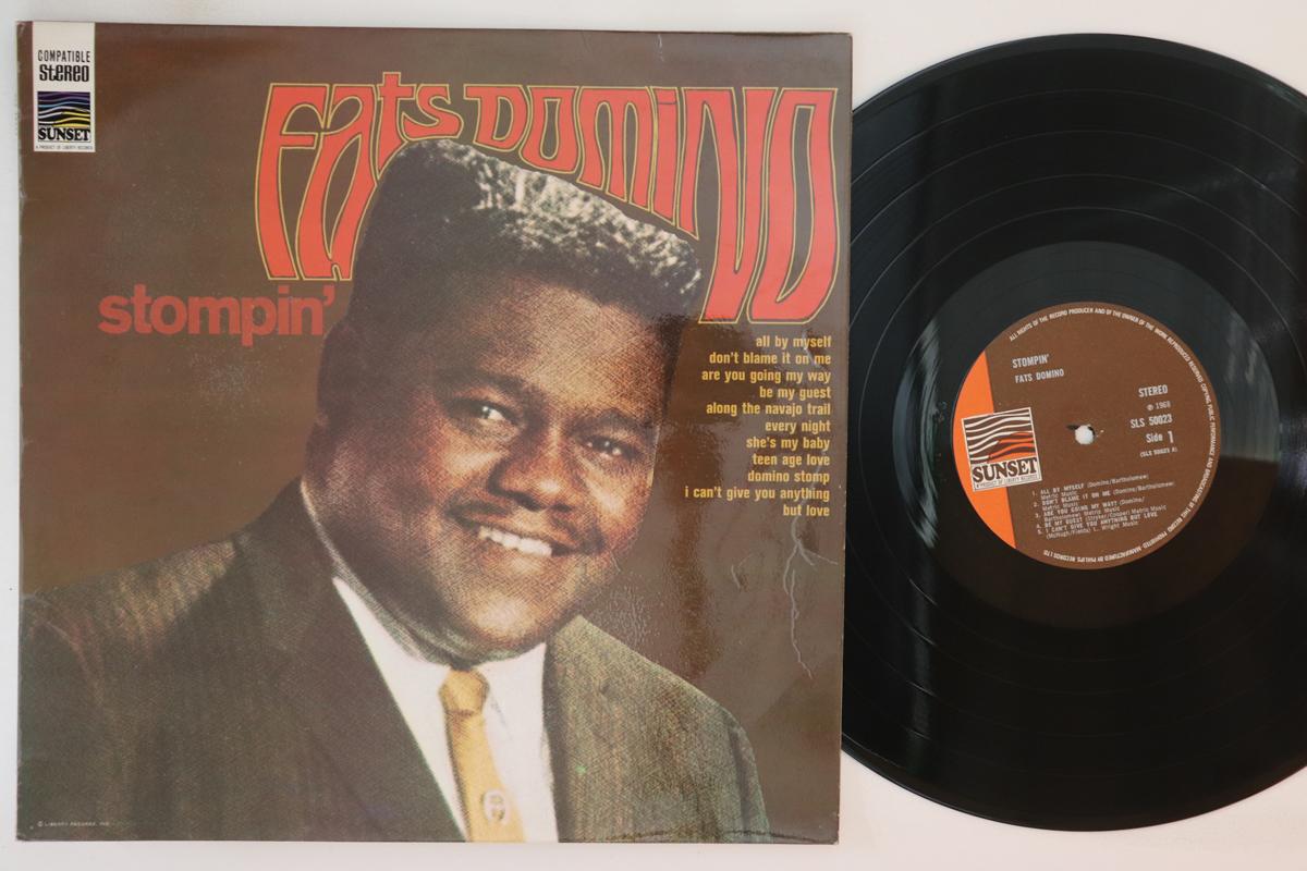 

LP Record FATS DOMINO Stompin SLS50023 SUNSET 1968 UK Rock Used