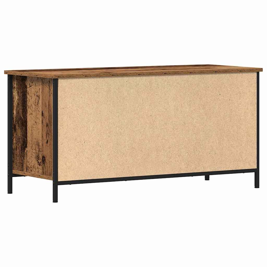 Vintage Wood TV Stand 100 x 40 x 50 cm Engineered Wood