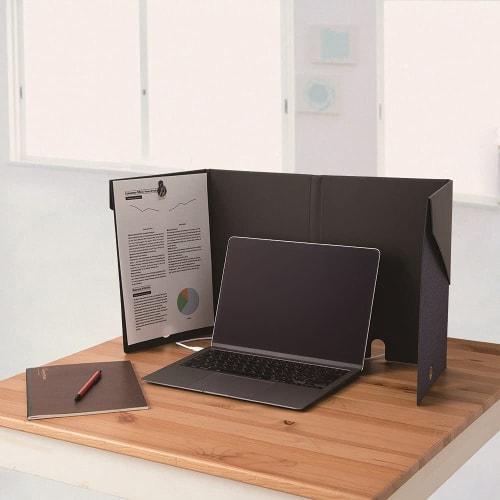 Nakabayashi ori-pact Desk Partition Navy NOP-P01NV