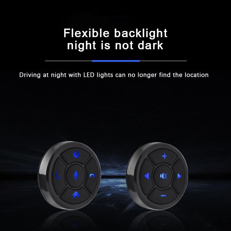 Universal Car Steering Wheel Remote Controller 10 Key Remote Control Buttons