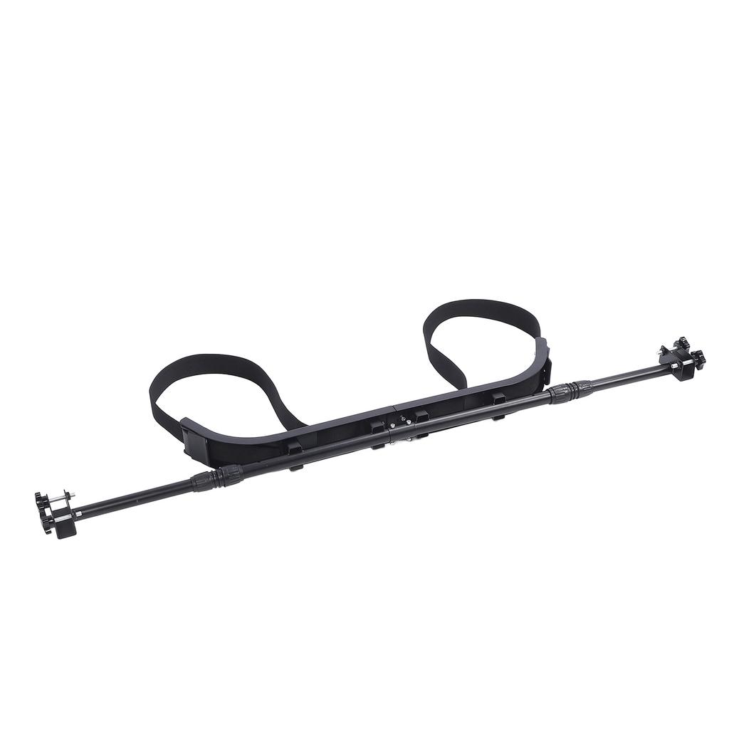 Golf Cart Bag Holder 1 Inch Square Tube Adjustable Length Nylon Strap Universal Fit for Most 2+2 Seat Golf Carts