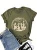 Women's Printed T-shirt, Casual T-shirt