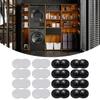 Double Bead Wheels Furniture Rollers Furniture Moving Increased Load Capacity Smooth And Quiet 360 Degree Rotation