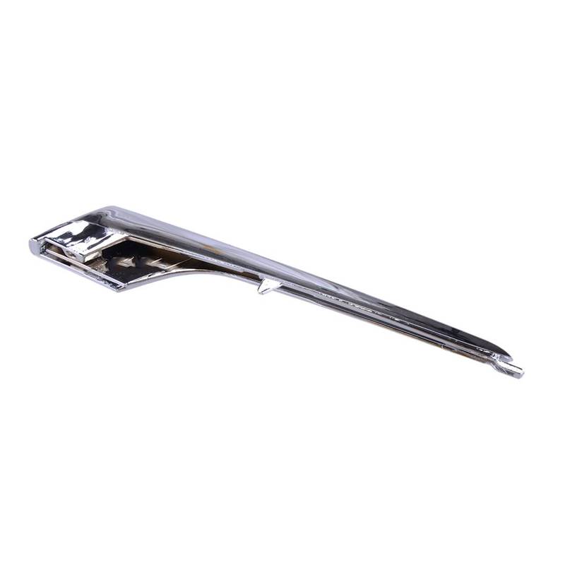 1049610-00-F Car Front Right Upper Bumper Fog Light Molding Strip Trim fit for Tesla Model X 2016- Chrome ABS