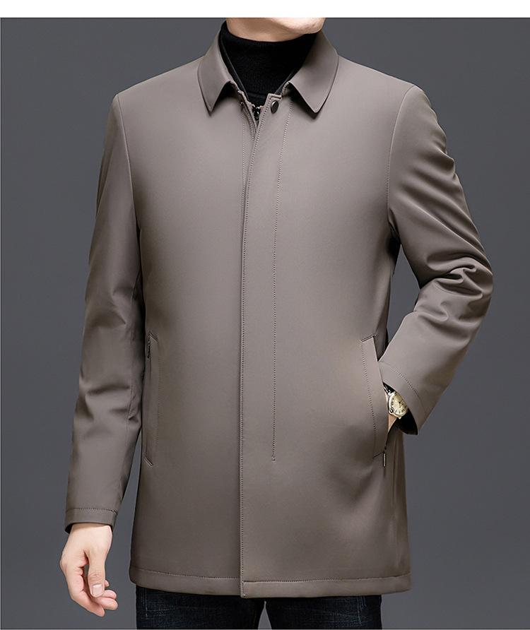 Men's Winter Coat with Detachable Liner: Insulated Jacket for All Ages