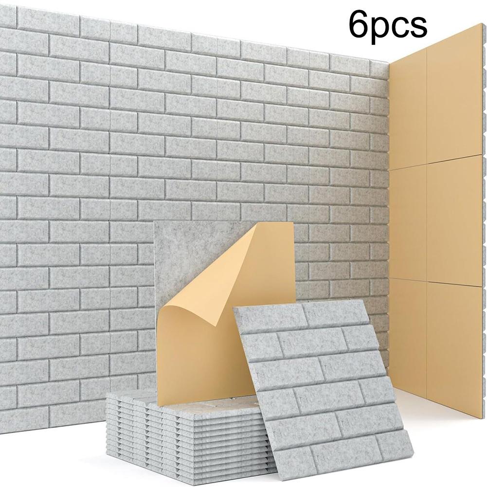 Polyester Fiber Sound Insulation Wall Panel Wall Sticker Felt Board Suitable For Hotels Kindergartens Schools Wall Decor 30*30cm