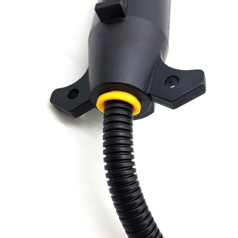 7 Pin To 4 Couplings Trailer Socket Towbar EU Plug Adapter Towing Cable Converters for Caravans Truck