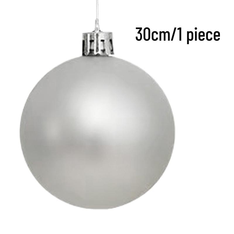 Colorful Matte Christmas Tree Hanging Ball - Decorative Round Ornaments for Holiday Celebration