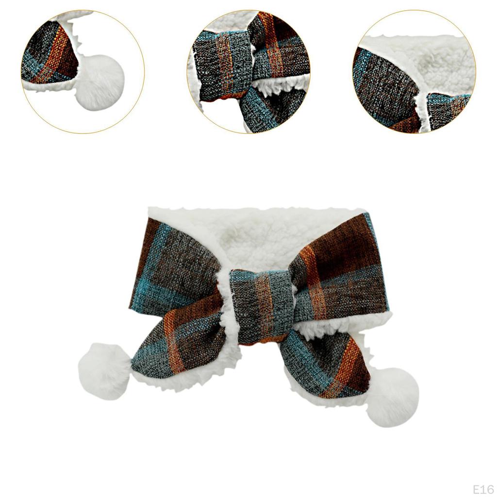 Cozy Pet Neckwear for Winter Adventures