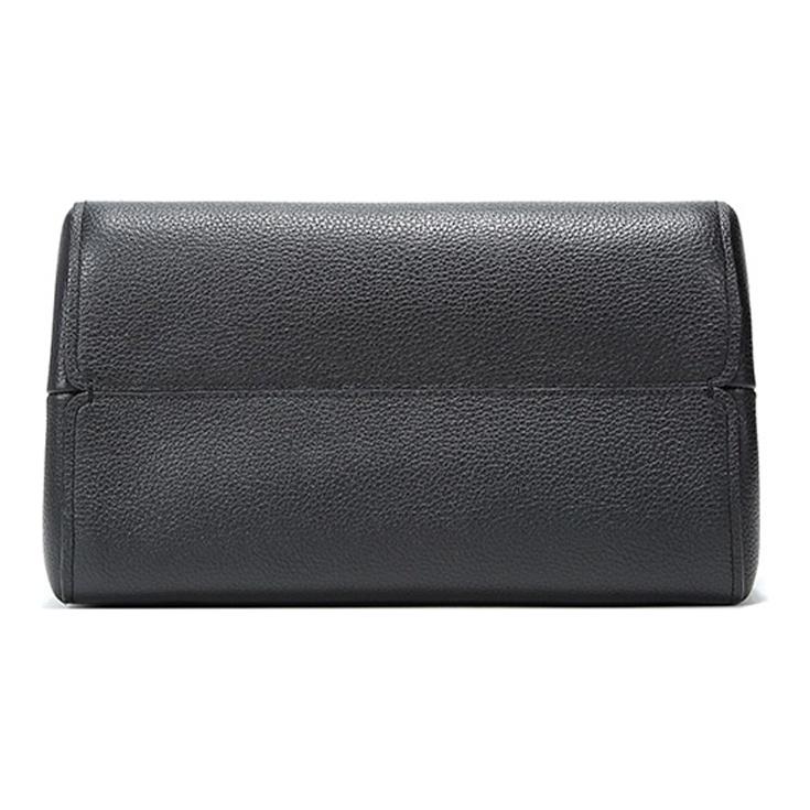 Coach Charlie 26 Unifarbene Magnetverschluss Leder Eimer Tasche Damen Taschen Schwarz 55200-GDBLK