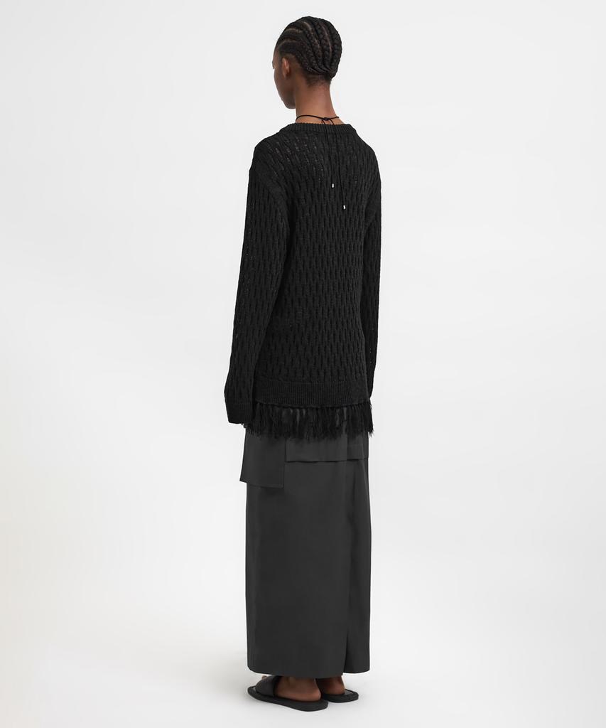 Youth Cargo Maxi Skirt - Charcoal Gray