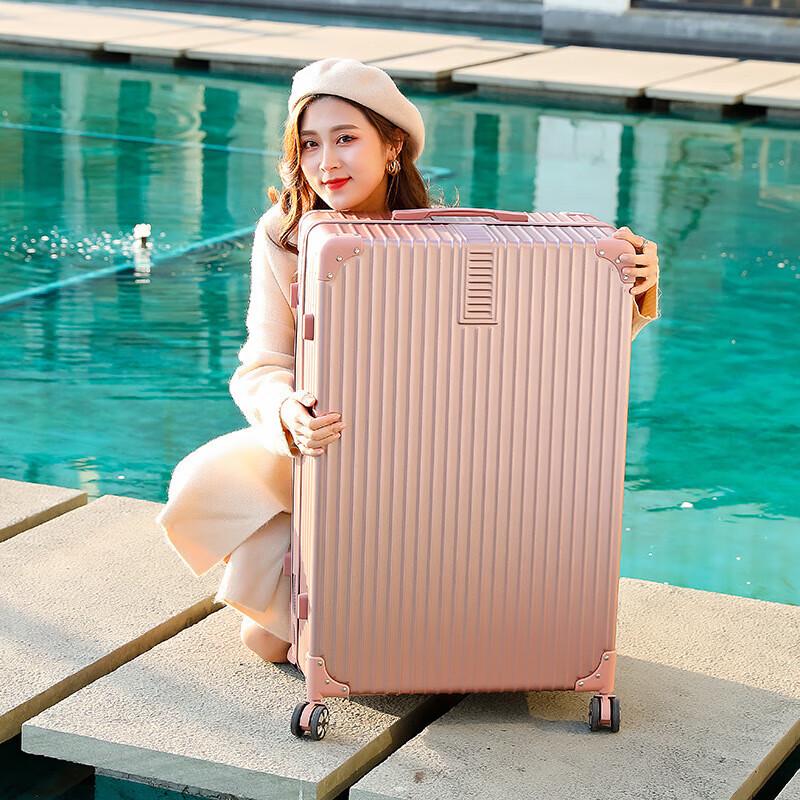 Churong Vintage velký otočný kufr