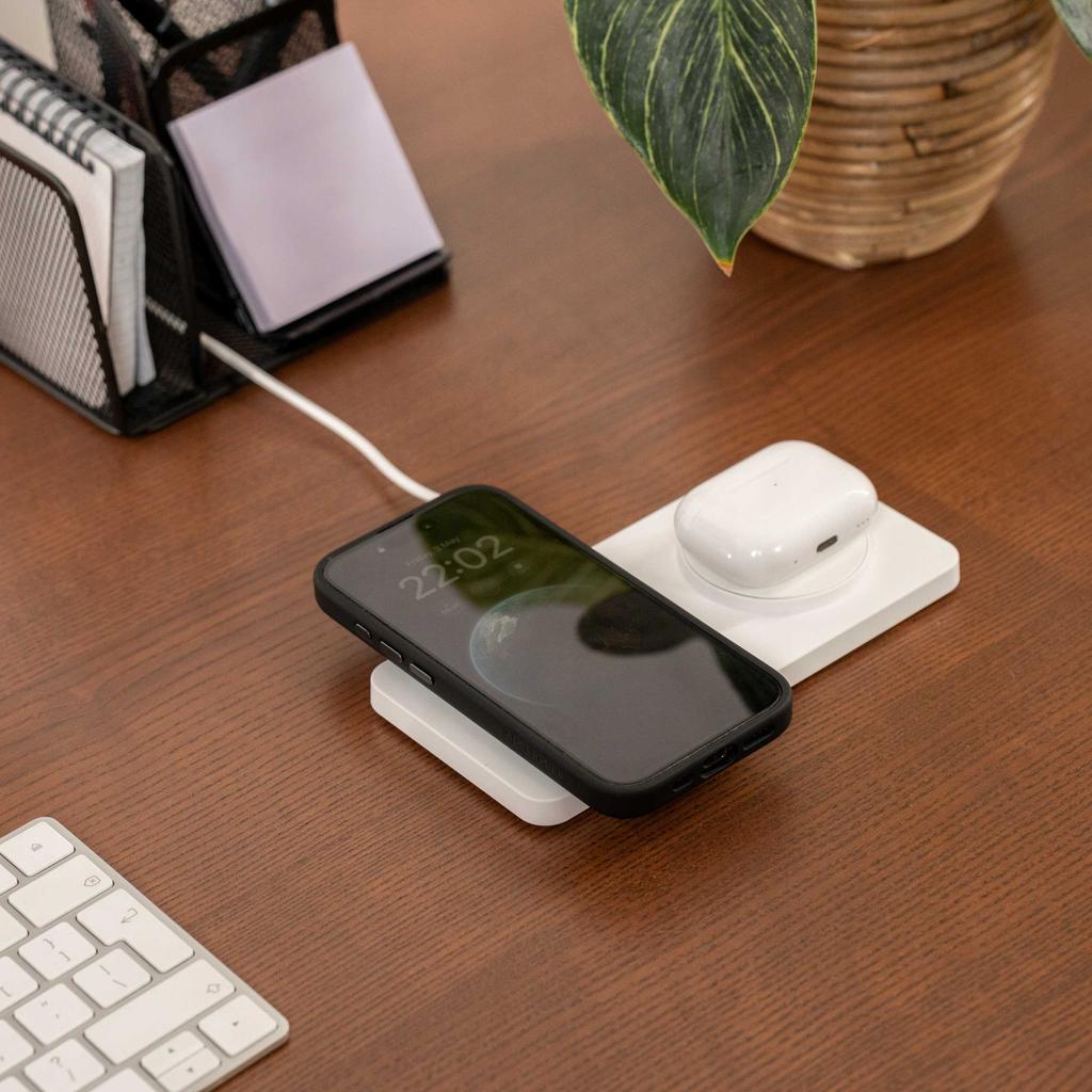 Sc Wireless Dual Charger Magcharge Wm3W White