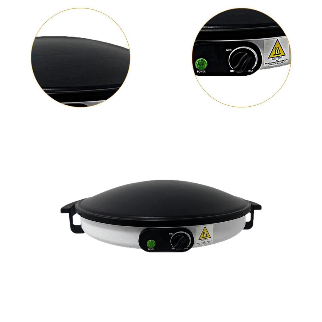 Crepe Machine Non Stick Compact Pancake Pan for Breakfast Tortillas Pancakes