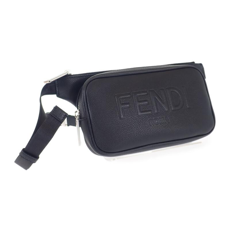 FENDI  7VA605-0AMAC body bag black leather mens