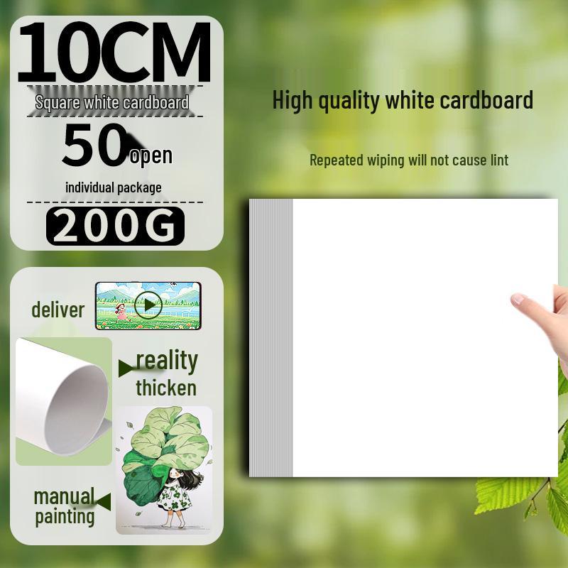 

Thick Handmade Black & White Kraft Cardstock, A4/A3