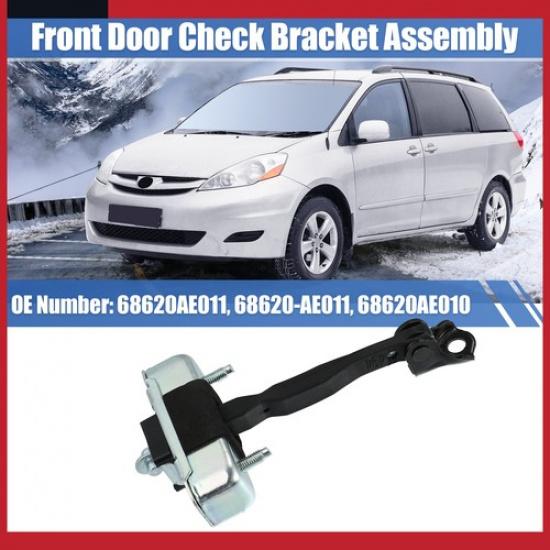 Toyota Sienna Front Door Check Stop Strap Door Check Assembly Pack of 1 | Silver | Durable
