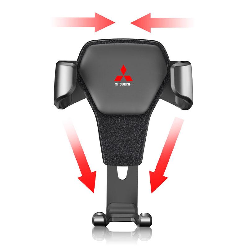 Neue Auto-spezifische Autohalterung GPS-Telefon Lüftungsklemme Installation für Mitsubishi ASX Lancer L200 Pajero Sport Attrage Mirage Eclipse