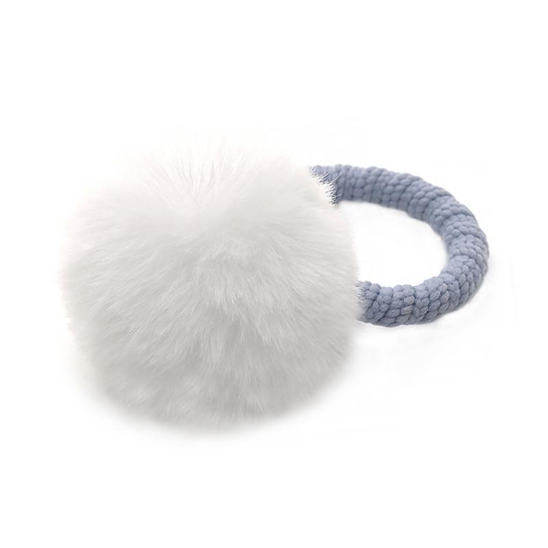 21 Colors Cute Soft Hairballs Hair Ties Hairy Balls Rubber Bands Elastic Hair Rings Fashion Hair Accessories for Girls Children