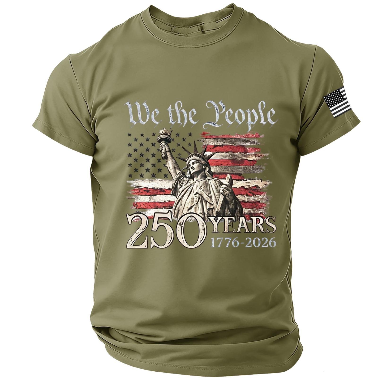 

Men s Casual Round Neck Lightweight Breathable Short-Sleeve Top L армия зеленый